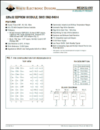 Click here to download WE32K32N-120H1CA Datasheet
