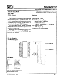 Click here to download EDI8M16257C Datasheet