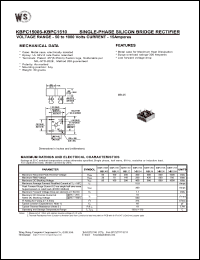 Click here to download KBPC1508 Datasheet