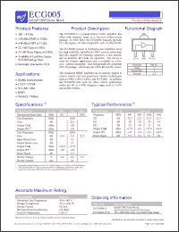 Click here to download ECG005B Datasheet