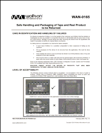 Click here to download WAN-0165 Datasheet