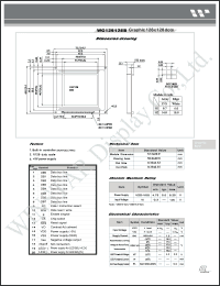 Click here to download WG128128B Datasheet