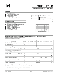 Click here to download FR105 Datasheet