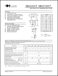 Click here to download SB2030CT Datasheet