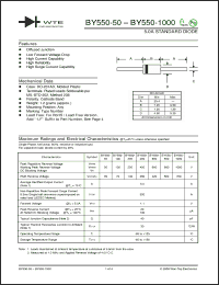 Click here to download BY550-600-T3 Datasheet