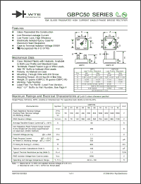 Click here to download GBPC5008W Datasheet