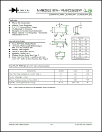 Click here to download MMBZ5259BW-T1 Datasheet