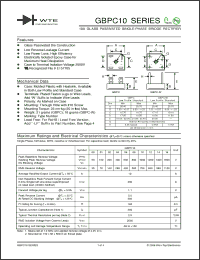 Click here to download GBPC1002W Datasheet