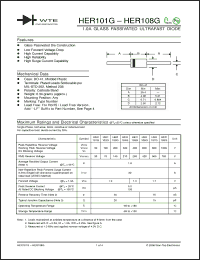 Click here to download HER102G-T3 Datasheet