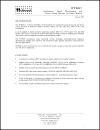 Click here to download WT8045N24P3 Datasheet