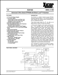 Click here to download X24165VM-2,7 Datasheet