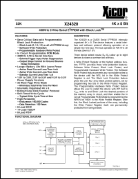 Click here to download X24320V14I-1,8 Datasheet