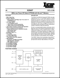 Click here to download X25057VI-2,7 Datasheet