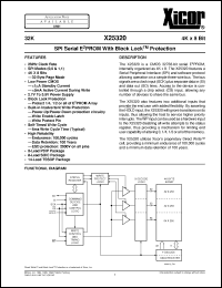 Click here to download X25320SM Datasheet