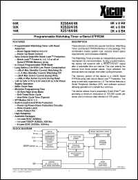 Click here to download X25646V14I-1,8 Datasheet