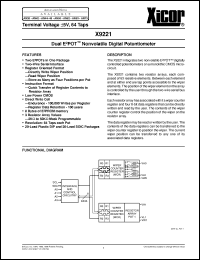 Click here to download X9221WP Datasheet