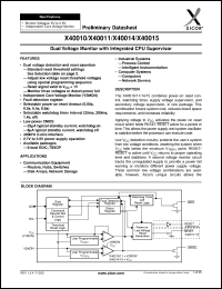Click here to download X40014V8-C Datasheet