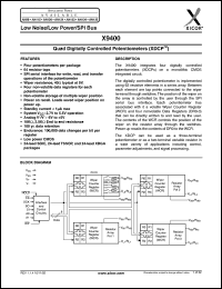 Click here to download X9400YZ24 Datasheet