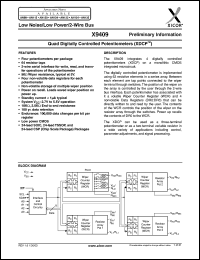 Click here to download X9409 Datasheet