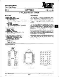 Click here to download X28VC256J70 Datasheet