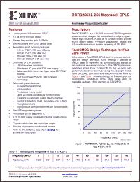 Click here to download XCR3256XL-12TQ144C Datasheet