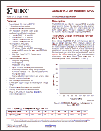 Click here to download XCR3384XL-10FG324I Datasheet