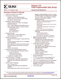 Click here to download XC2V1000-6FG456C Datasheet