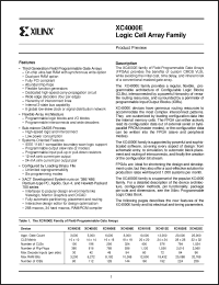 Click here to download XC4013E-5HQ240C Datasheet