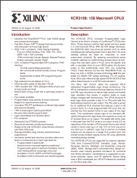 Click here to download XCR3128-12VQ160C Datasheet