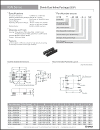 Click here to download IC121-9009-G4 Datasheet