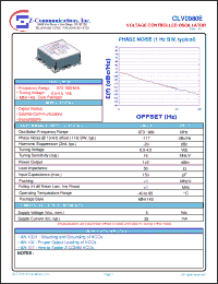 Click here to download CLV0980E Datasheet