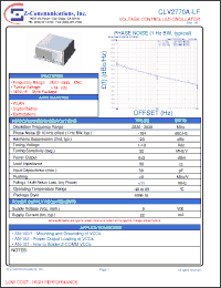 Click here to download CLV2770A-LF Datasheet