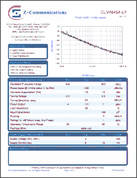 Click here to download CLV0945A-LF Datasheet