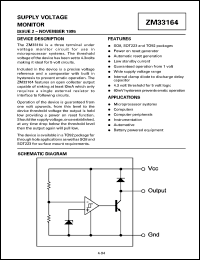 Click here to download ZM33164 Datasheet