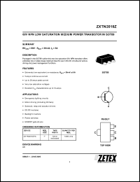 Click here to download ZXTN2010Z Datasheet