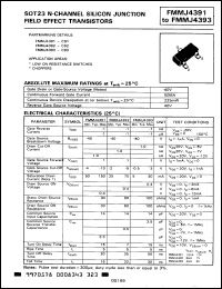 Click here to download FMMJ4393 Datasheet