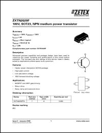 Click here to download ZXTN2020FTA Datasheet