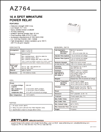 Click here to download AZ764-1CH-3DE Datasheet