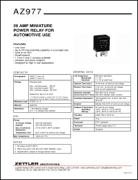 Click here to download AZ977-1C-12D Datasheet