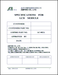 Click here to download AC-082AGBLH Datasheet