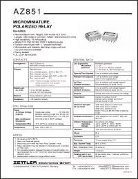 Click here to download AZ851P2-12 Datasheet