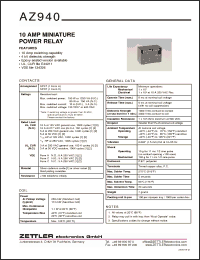 Click here to download AZ940 Datasheet