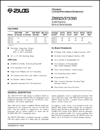 Click here to download Z89323 Datasheet