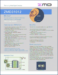 Click here to download ZMD31012BIDR Datasheet