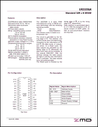 Click here to download U62256AS2A10LL Datasheet