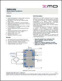 Click here to download ZMD31020BID Datasheet