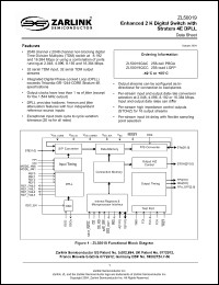 Click here to download ZL50019GAC Datasheet