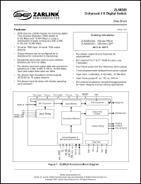 Click here to download ZL50020GAC Datasheet