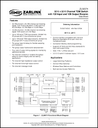 Click here to download ZL50074GAC Datasheet