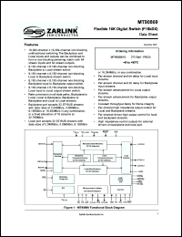 Click here to download MT90869 Datasheet